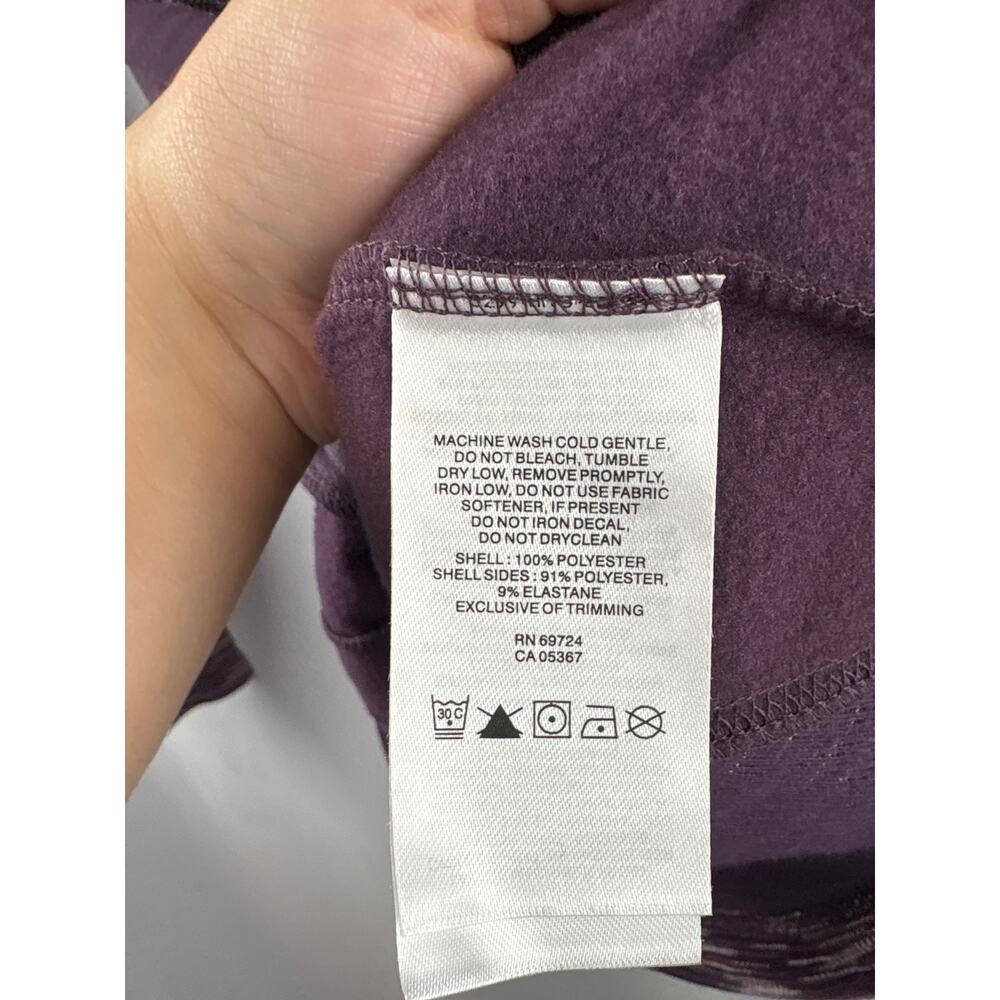 Women’s Columbia Small Purple Zip-Up Hoodie - Picture 6 of 6